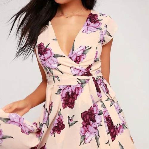 polyester-dress
